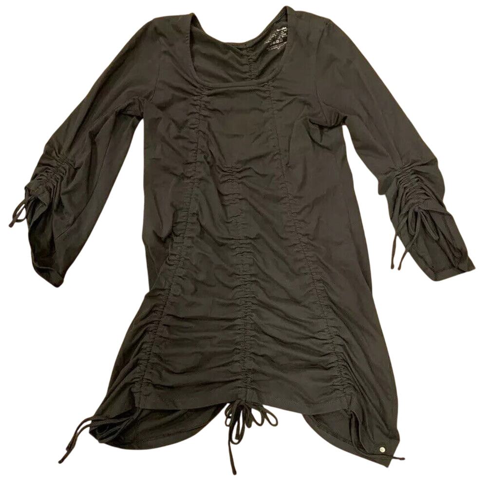 Neon Buddha Cotton Gray Dress Size XS